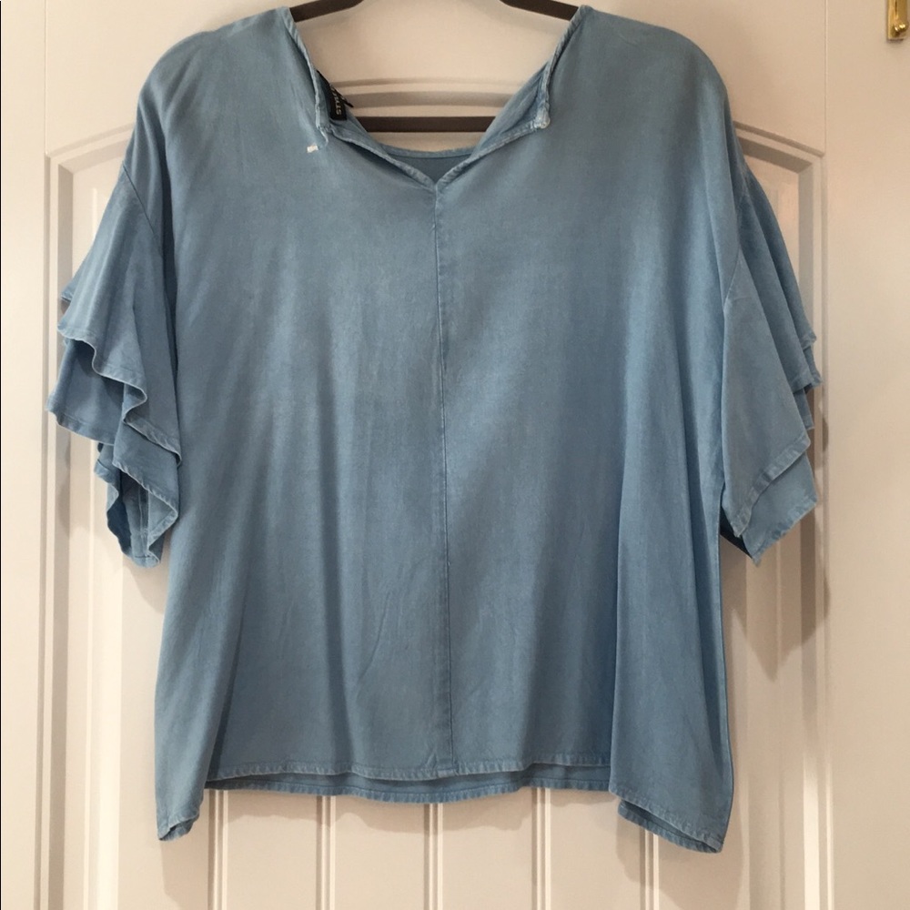Blue Jean Blouse